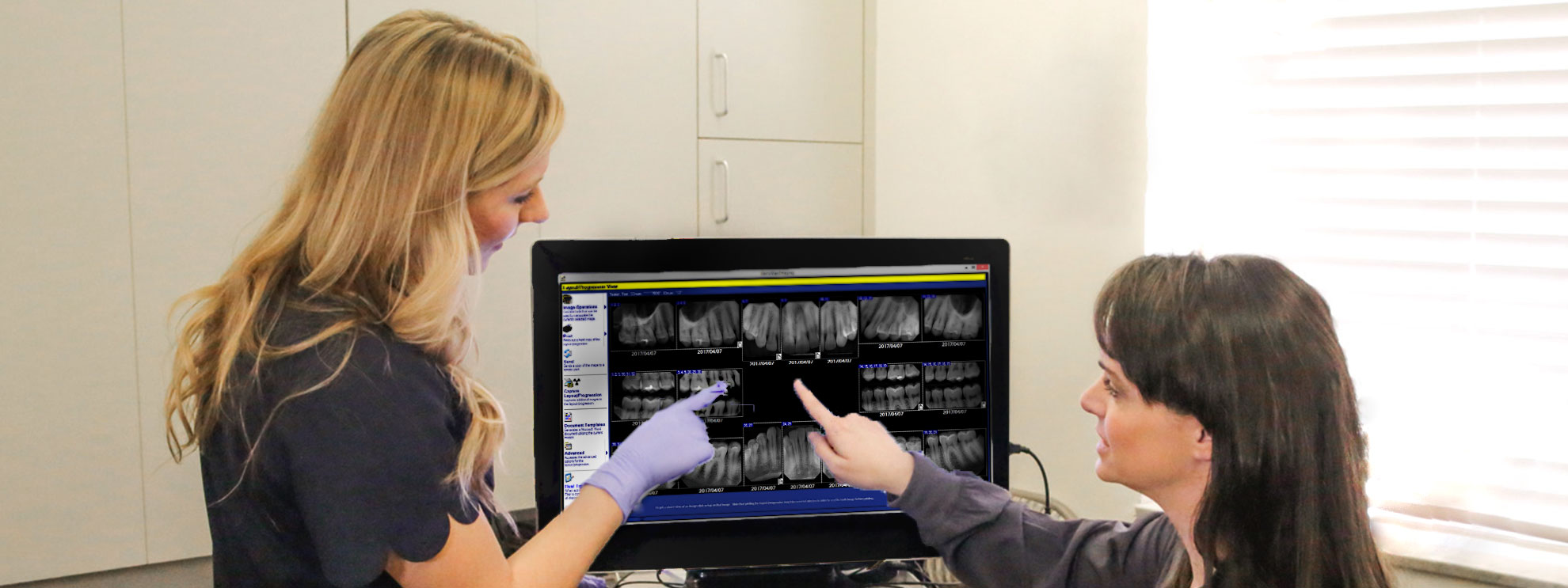 Image of hands-on DentiMax Dental Sensor Training